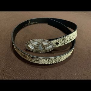 Cabi XS snakeskin belt